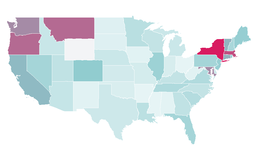 Affinity by region — Ragù, United States
