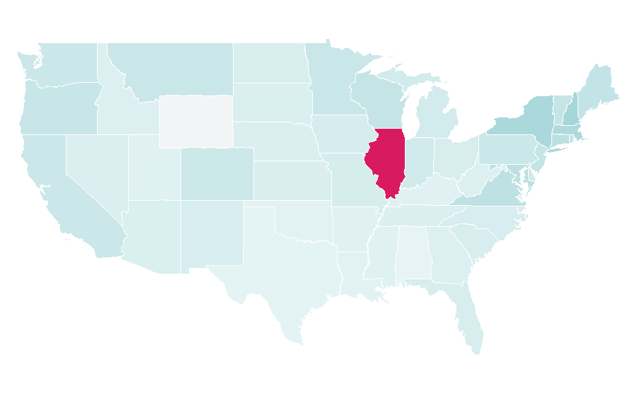Affinity by region — Rahm Emanuel, United States