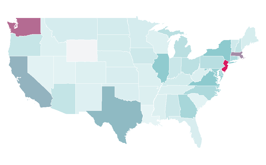 Affinity by region — Rahul Gandhi, United States