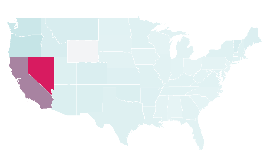 Affinity by region — Raised by Wolves, United States