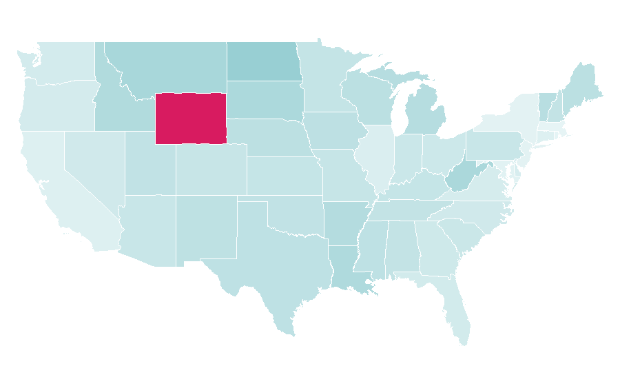 Affinity by region — Ram Trucks, United States