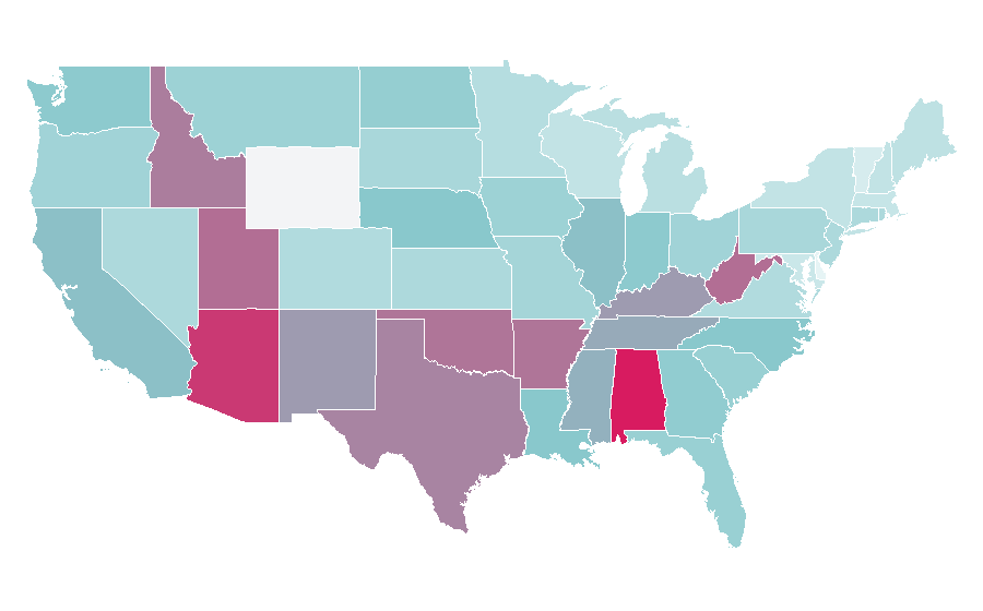 Affinity by region — Rambo (2008 film), United States