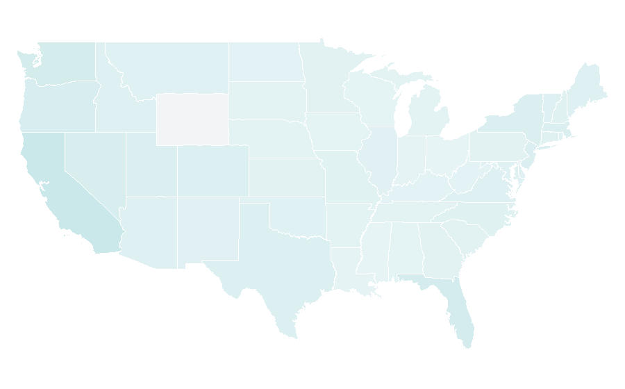 Affinity by region — Rash guard, United States