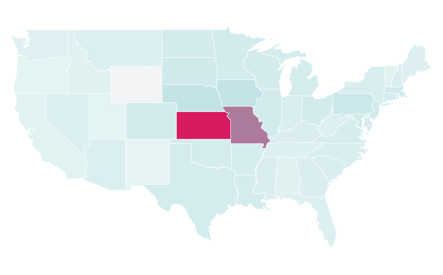 Affinity by region — Rashee Rice, United States
