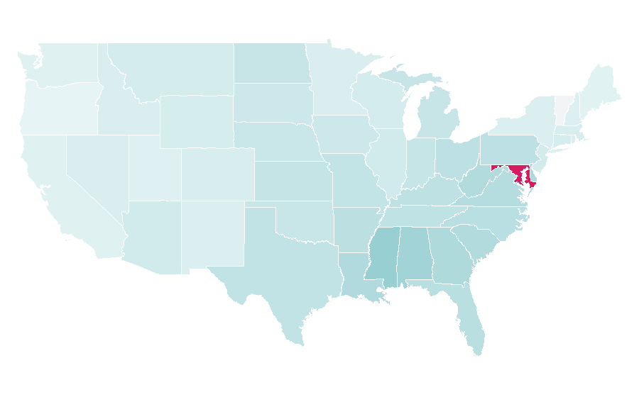 Affinity by region — Ray Lewis (track and field athlete), United States