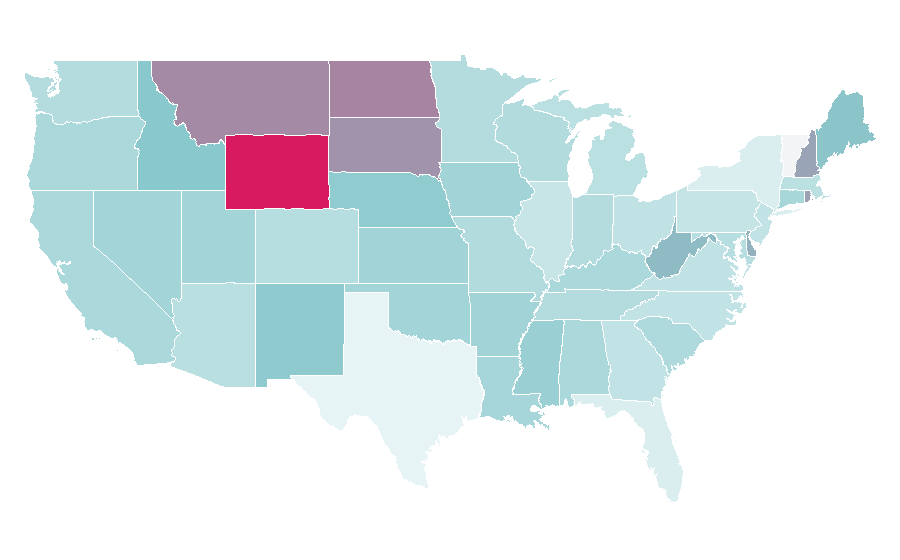 Affinity by region — Rays Engineering, United States