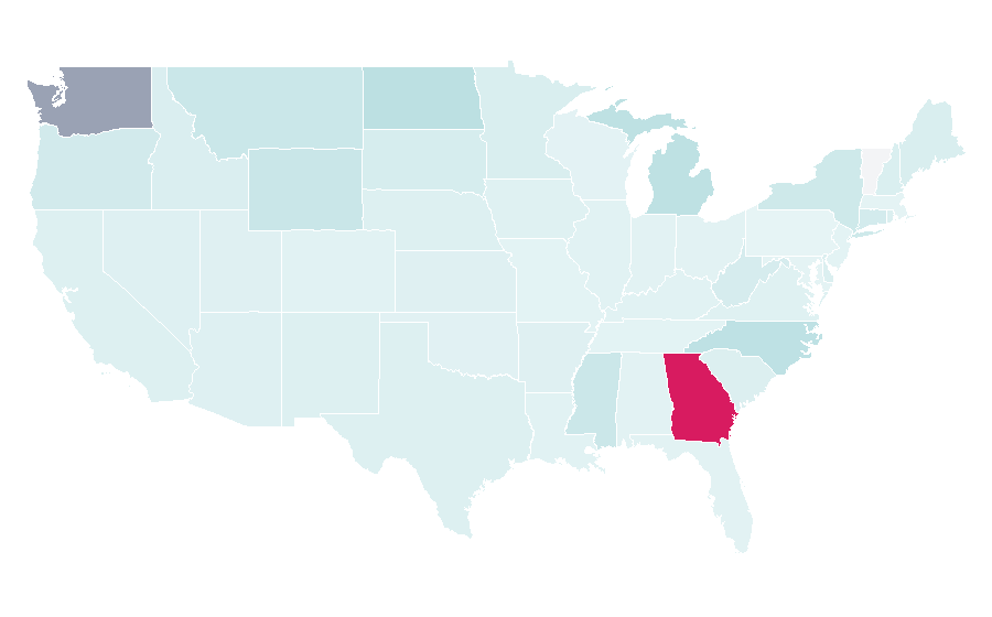 Affinity by region — Real Canadian Superstore, United States