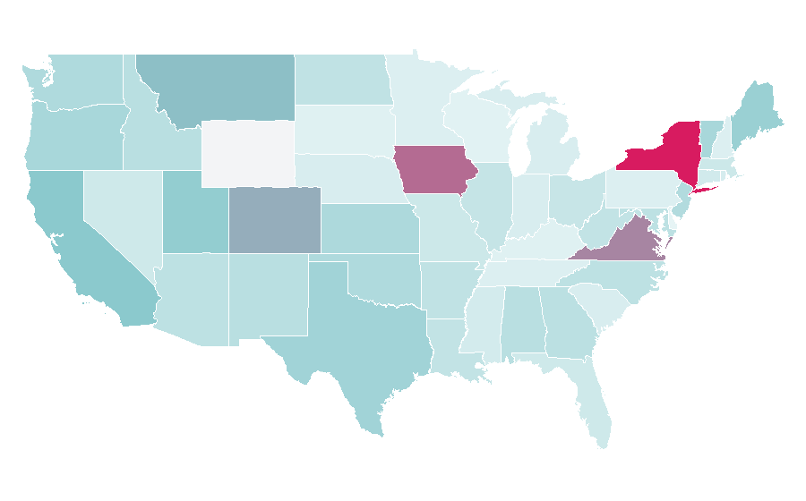 Affinity by region — REC (film), United States