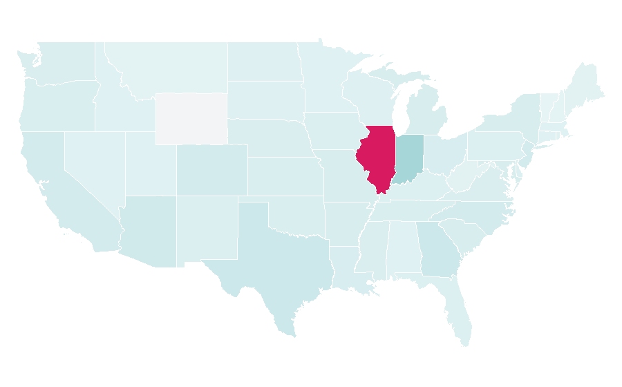 Affinity by region — Recess (TV series), United States