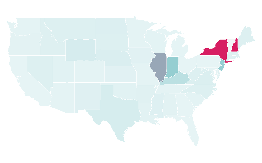 Affinity by region — red mango, United States