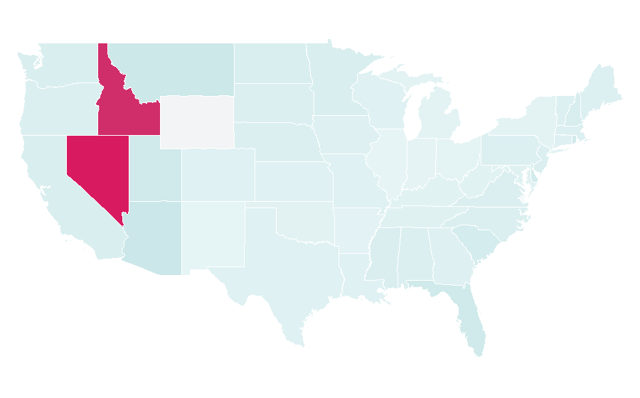 Affinity by region — Reef (company), United States