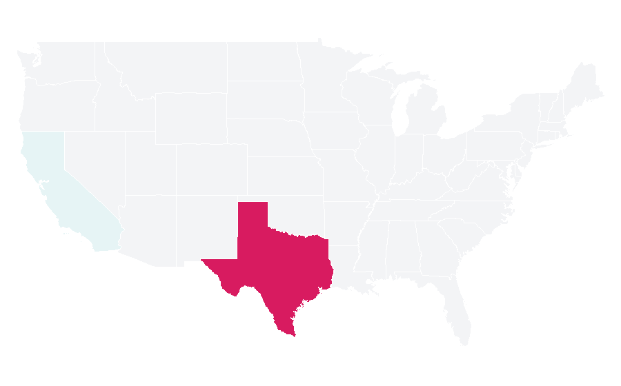 Affinity by region — Regional styles of Mexican music, United States