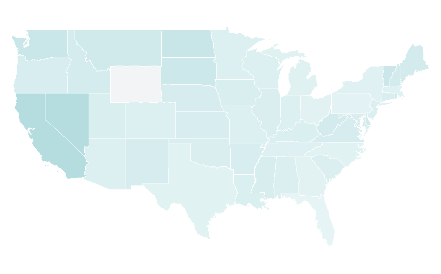 Affinity by region — Regions of the Philippines, United States
