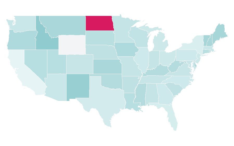 Affinity by region — Registered Retirement Savings Plan, United States