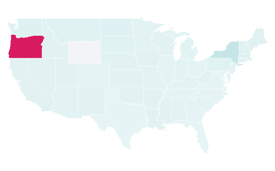 Affinity by region — Relief pitcher, United States