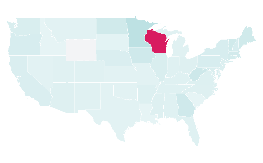 Affinity by region — R.E.M., United States