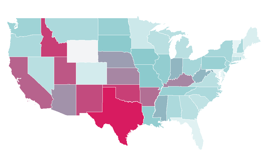 Affinity by region — Remember Me (2010 film), United States