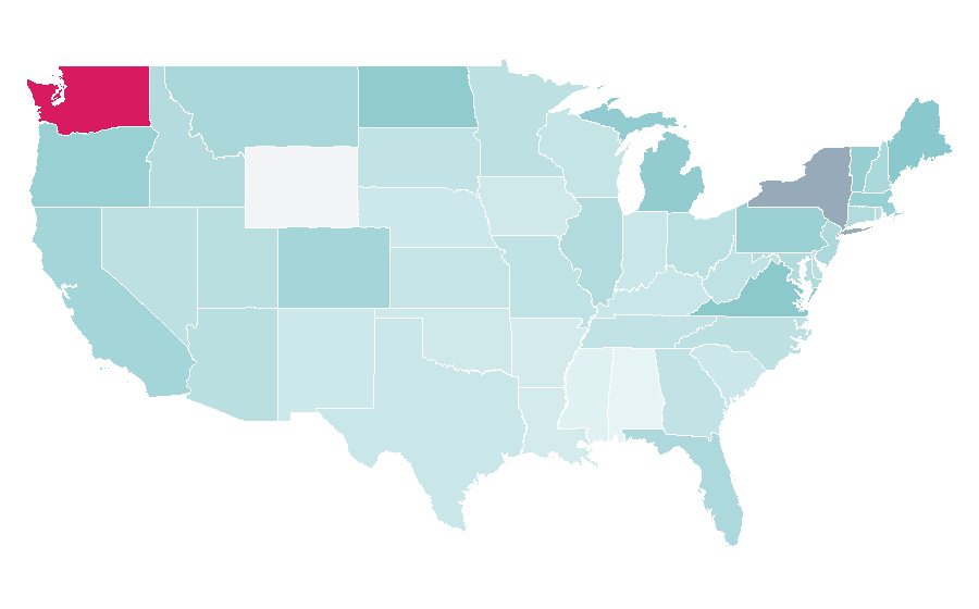 Affinity by region — Remembrance Day, United States