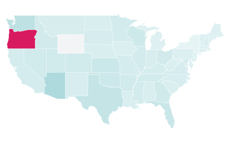Affinity by region — Remodeled (TV series), United States
