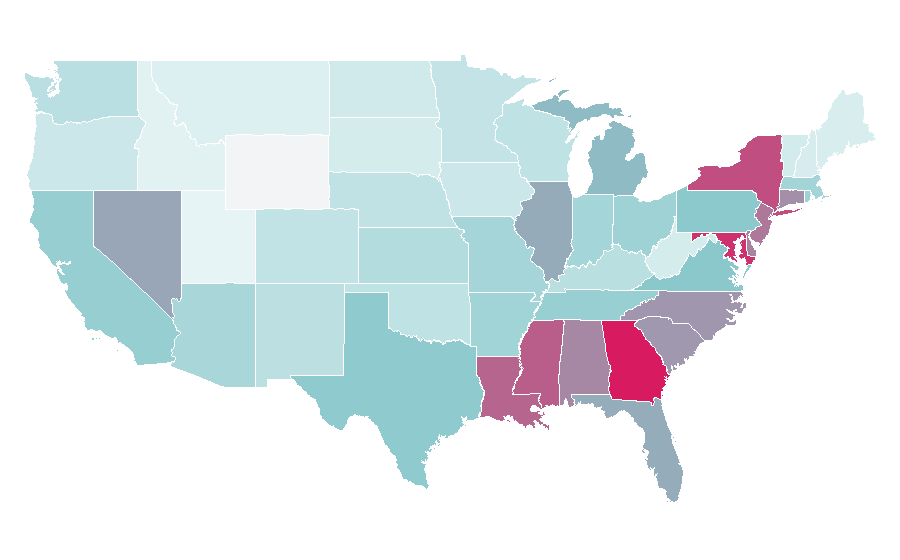 Affinity by region — Remy Ma, United States