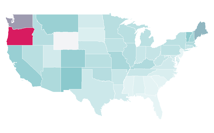 Affinity by region — Repo Man (film), United States