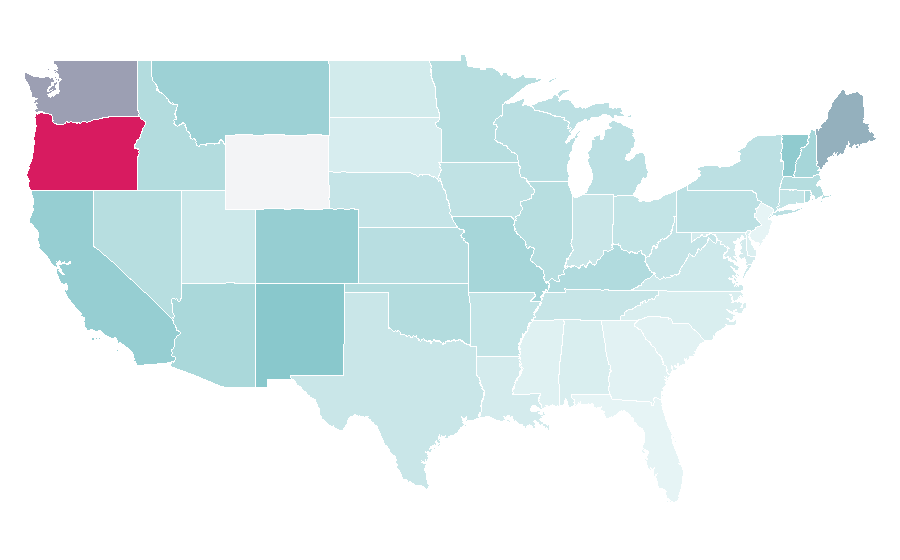 Affinity by region — Repo Men, United States