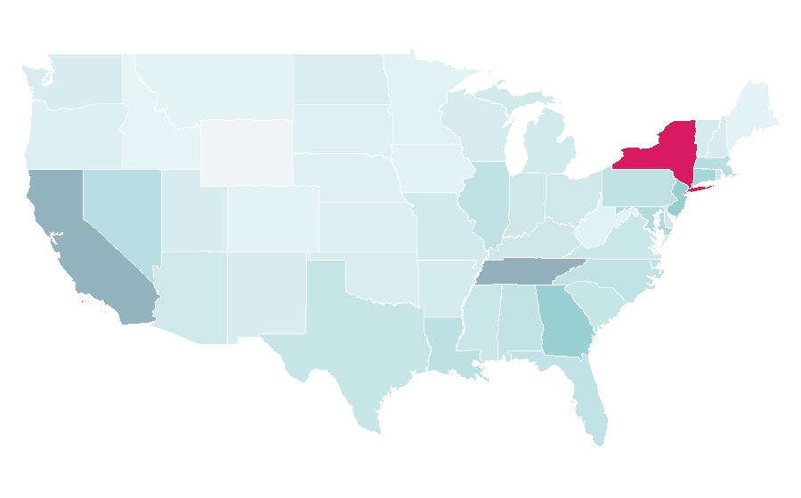 Affinity by region — Republic Records, United States