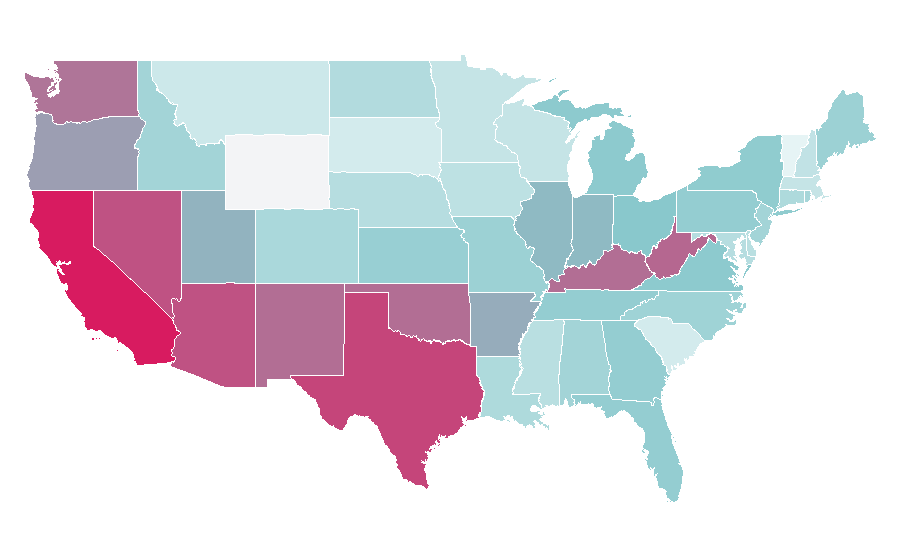 Affinity by region — Resident Evil 4, United States