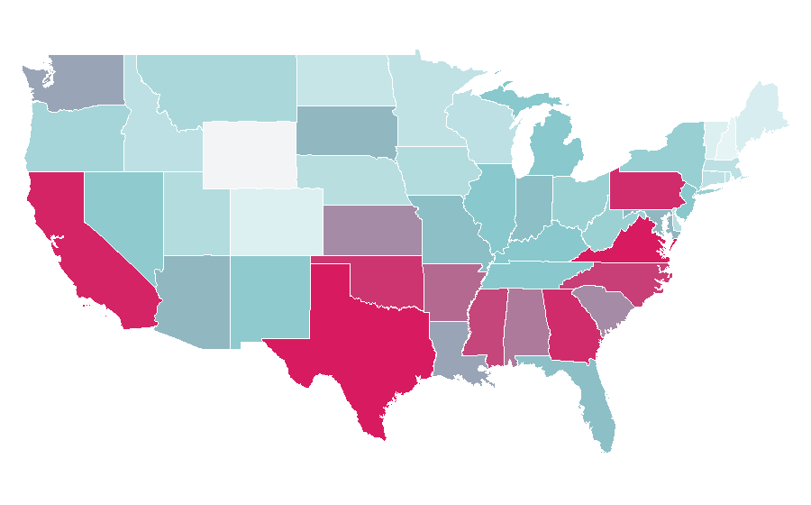 Affinity by region — Resolve, United States