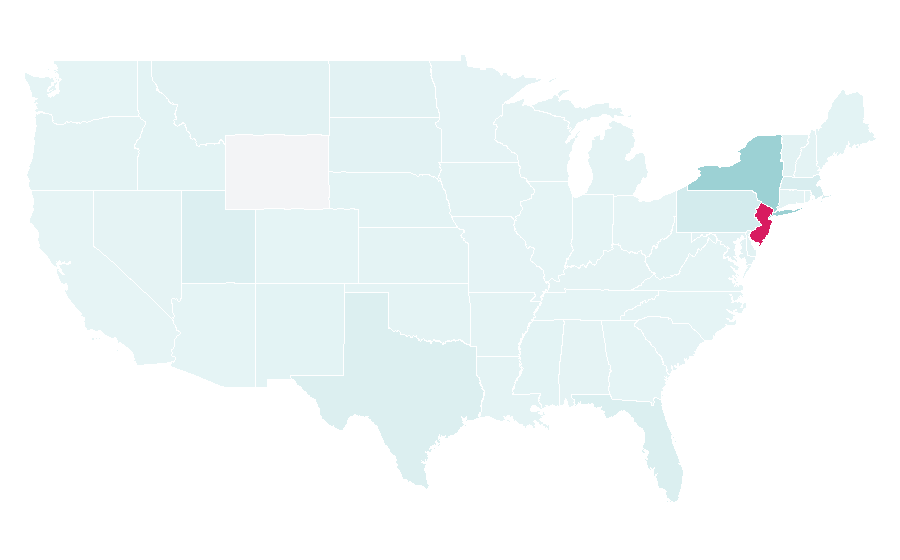 Affinity by region — Retro Fitness, United States