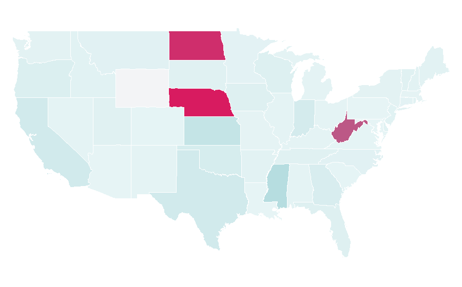 Affinity by region — Rice Bowl, United States