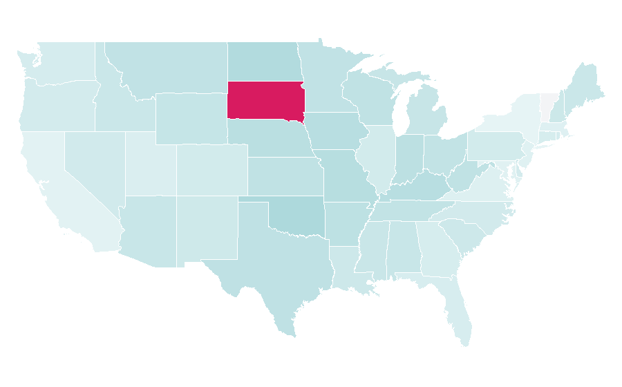 Affinity by region — Richard Rawlings, United States