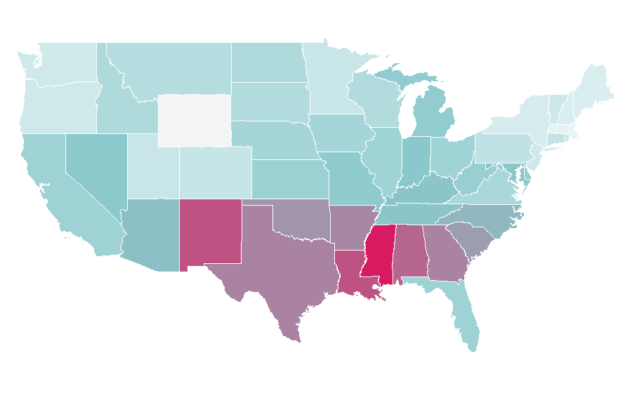 Affinity by region — Ride Along 2, United States