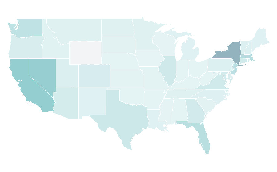 Affinity by region — Rimowa, United States