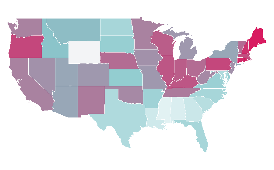 Affinity by region — Ringo Starr, United States