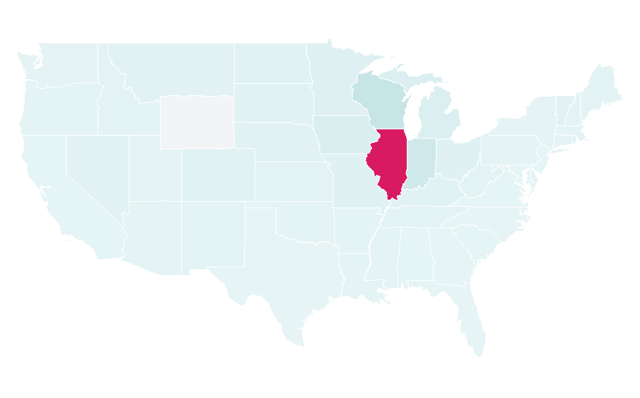 Affinity by region — Riot Fest, United States