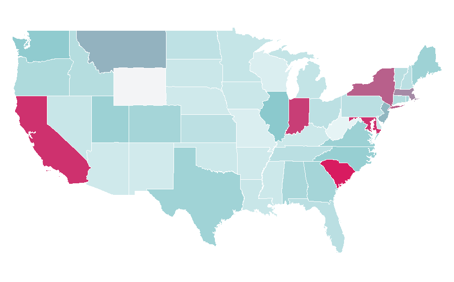 Affinity by region — Rituals, United States