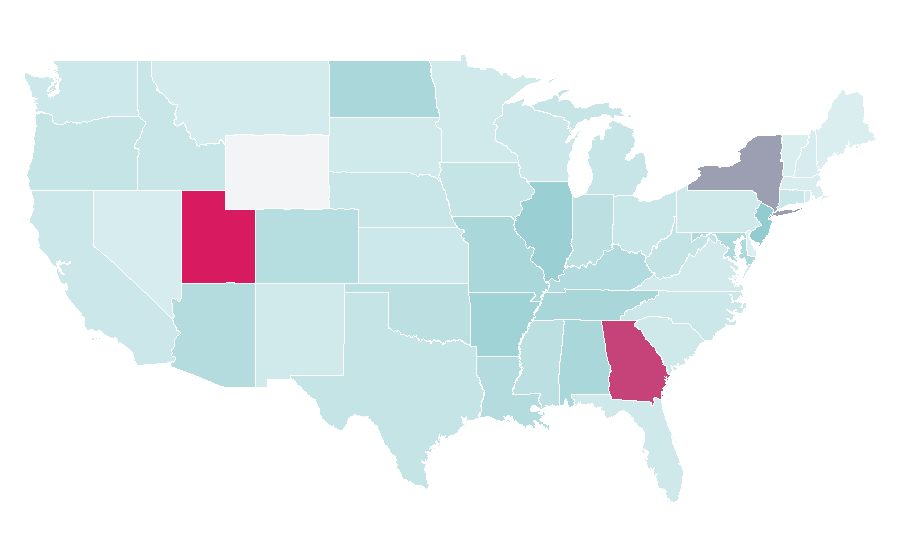 Affinity by region — Riverdale, United States