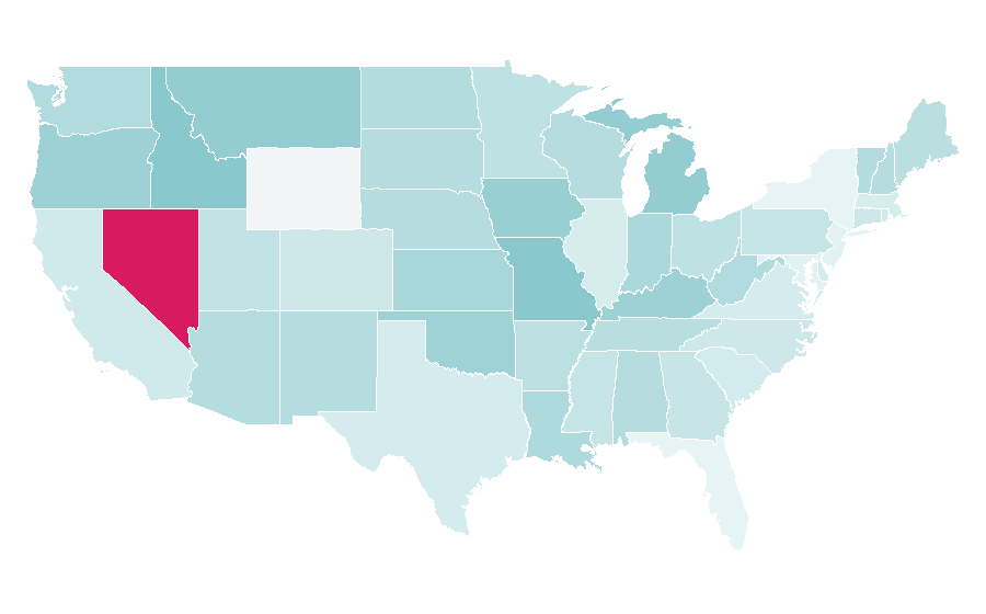 Affinity by region — Roadkill (Internet show), United States