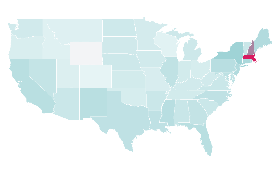 Affinity by region — Roast beef, United States