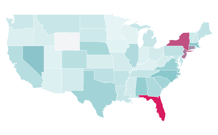 Affinity by region — Roberto Coin, United States