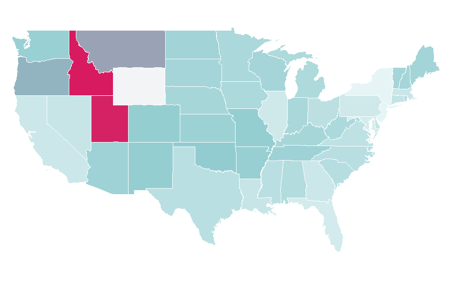 Affinity by region — Robin Hood (2010 film), United States