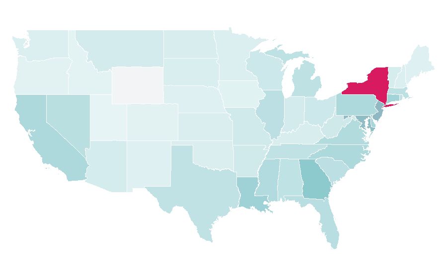 Affinity by region — Roc Nation, United States