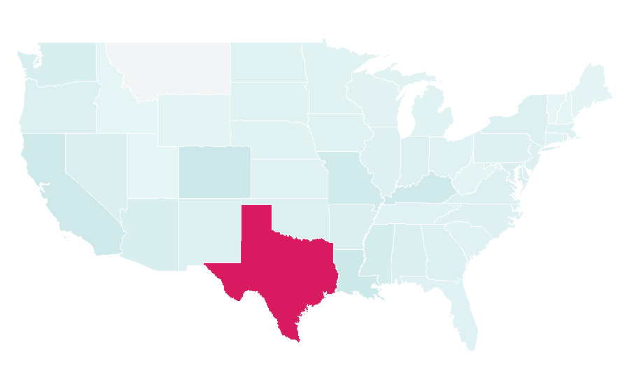 Affinité par région — Rocket, États-Unis