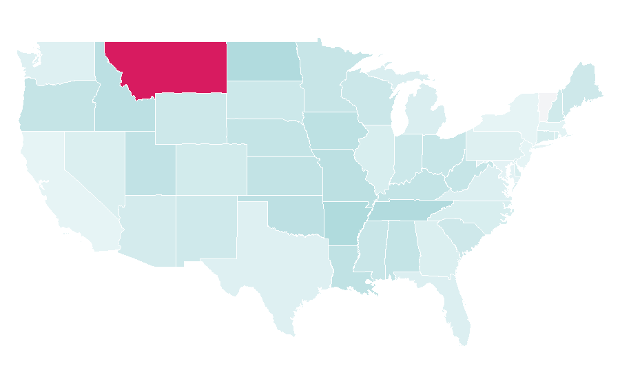 Affinity by region — Rodney Atkins, United States
