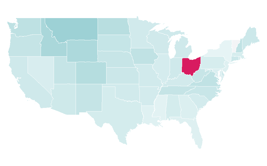 Affinity by region — Rogue Fitness, United States