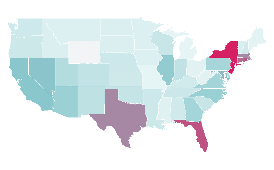 Affinity by region — Romeo Santos, United States