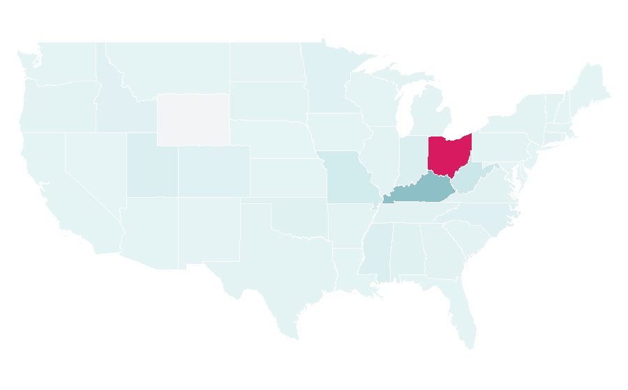 Affinity by region — Rooster, United States