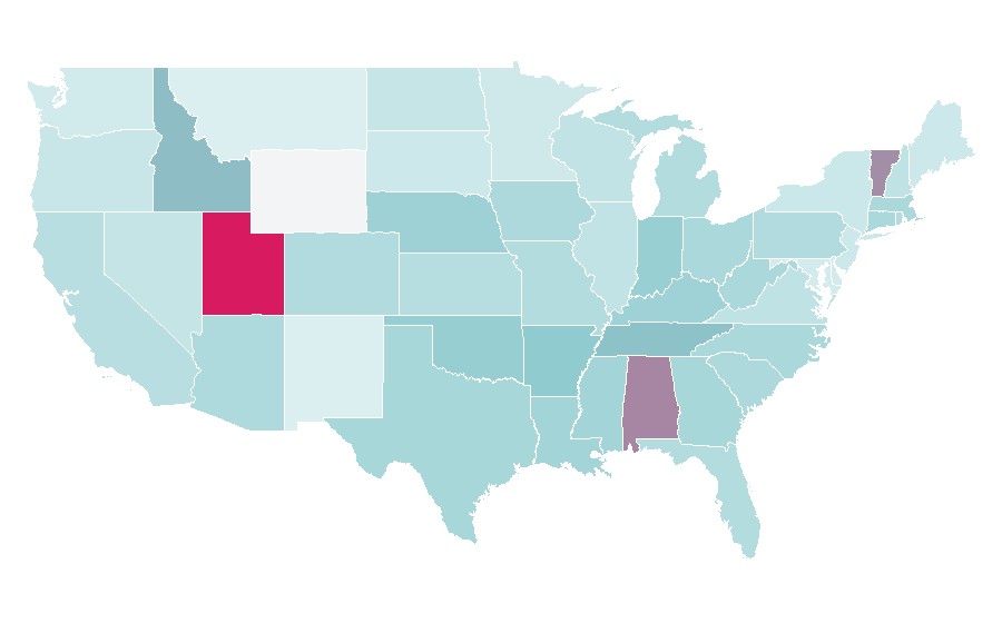Affinity by region — Ross Lynch, United States