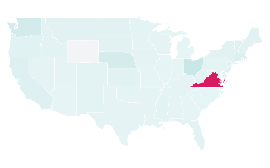 Affinity by region — Rowing club, United States